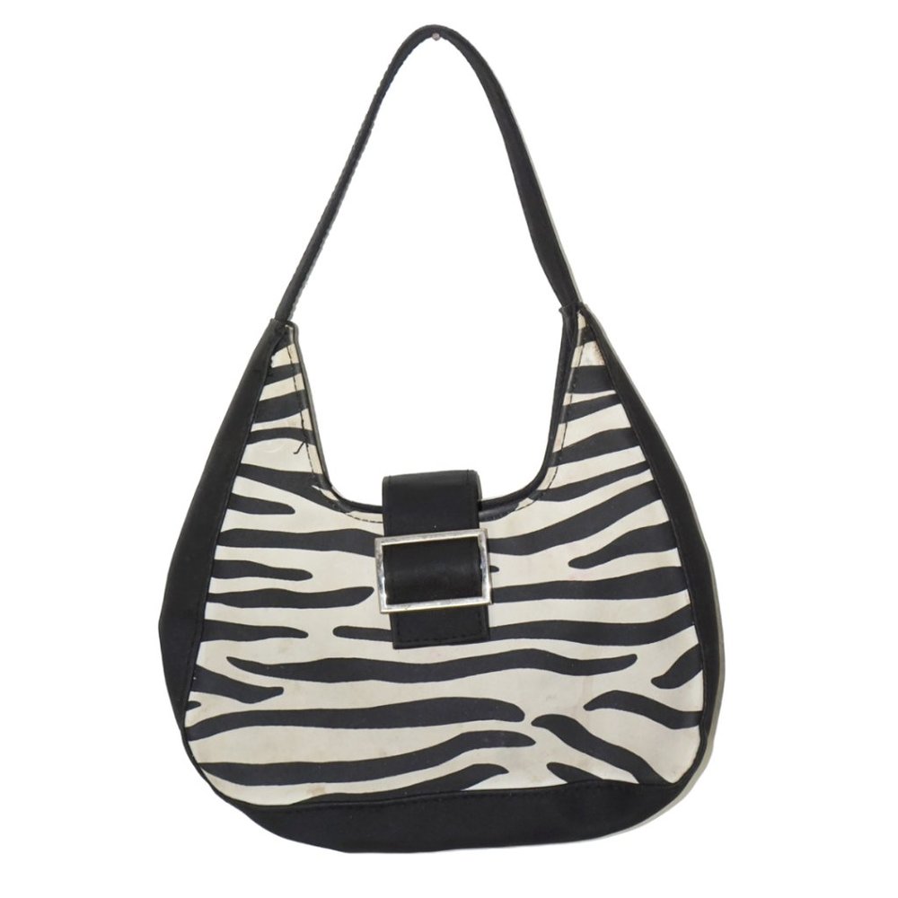 VINTAGE Hato Hasi Zebra Mini Shoulder Bag